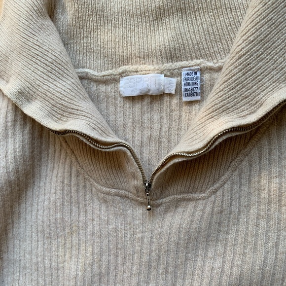 Esprit Cream Knit Sweater - Picture 6 of 8